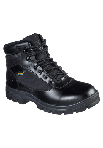 SKECHERS WASCANA-BENEN Arbeitsstiefel Sicherheitsstiefel Unisex 77526EC BLK Schwarz