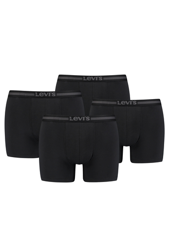 Levis Tencel Herren Unterw�sche Retroshorts Boxershorts 4er Pack