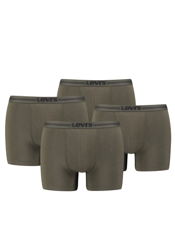 Levis Tencel Herren Unterw�sche Retroshorts Boxershorts 4er Pack 
