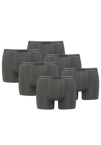Levis Tencel Herren Unterw�sche Retroshorts Boxershorts 6er Pack 