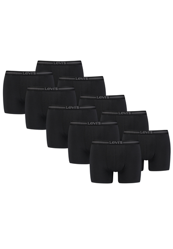 Levis Tencel Herren Unterw�sche Retroshorts Boxershorts 10er Pack