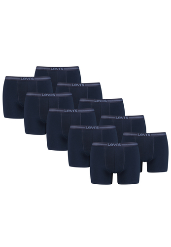 Levis Tencel Herren Unterw�sche Retroshorts Boxershorts 10er Pack 