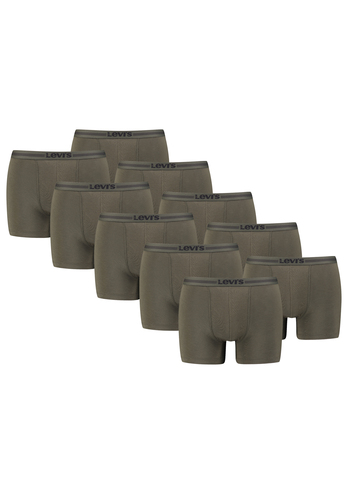 Levis Tencel Herren Unterw�sche Retroshorts Boxershorts 10er Pack 