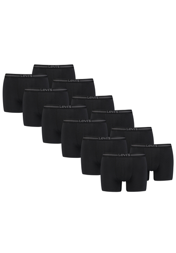 Levis Tencel Herren Unterwsche Retroshorts Boxershorts 12er Pack
