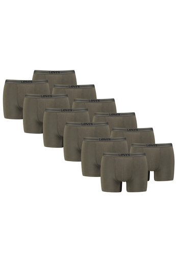 Levis Tencel Herren Unterw�sche Retroshorts Boxershorts 12er Pack 