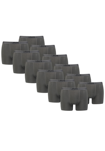 Levis Tencel Herren Unterw�sche Retroshorts Boxershorts 12er Pack 