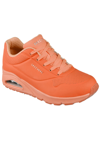 Skechers Street UNO Night Shades Sneakers Damen 73667 neon orange