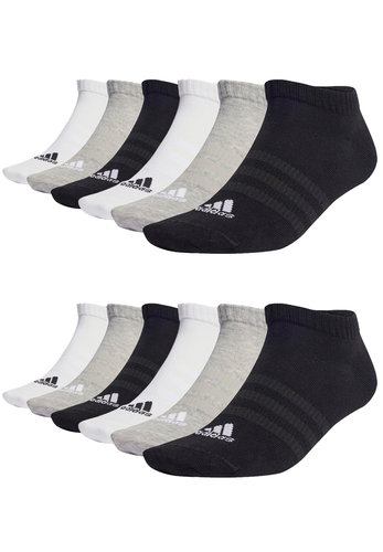 12 Paar adidas Sportswear Low Cut Sneaker Socken Unisex Kurzsocke 