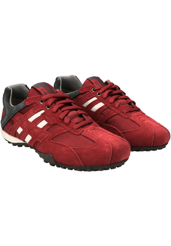 Geox U Snake K Herren Sneaker U4207K rot