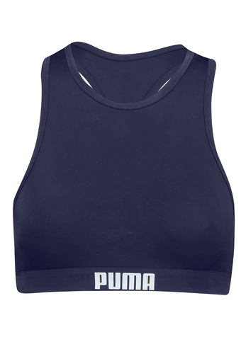 PUMA Damen Women Racerback Swim Top Bikini Oberteil