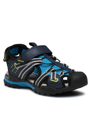 Geox J BOREALIS Jungen Sandale J92RB blue/black