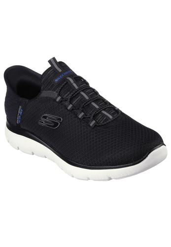 Skechers Sport Herren SUMMITS HIGH RANGE Sneakers Slip ins Vegan 232457 schwarz