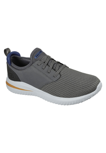 Skechers Delson 3.0 - MOONEY Herren Sneaker 210239 grau
