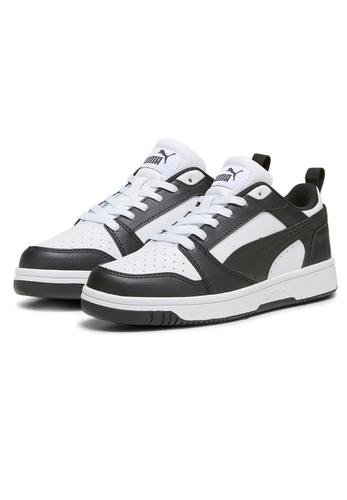 Puma Rebound V6 LOW JR Unisex Kinder Sneaker 393833 01
