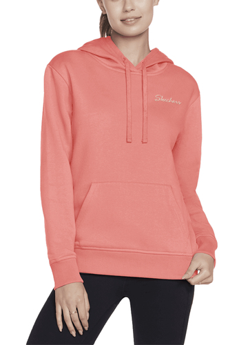 Skechers Signature Damen Pullover Hoodie WHD116 299 CLLM rosa
