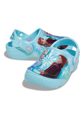 Crocs Kids Fun Lab Disney Frozen II Clog K Sandale Schuhe 207465 blau