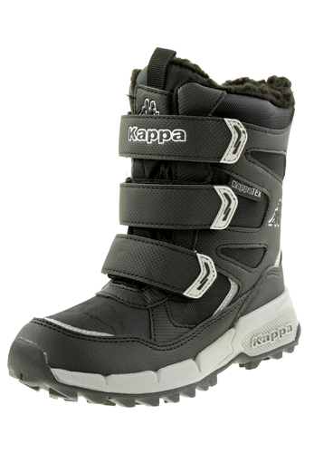Kappa Unisex Kinder Stiefel Winterschuh gef�ttert Schwarz 260902T