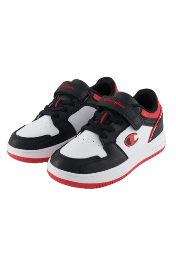 Champion RD 2.0LOW Kinder Sneaker Unisex S32414-CHA-KK003 weiss/schwarz/rot 