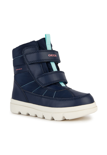 Geox J WILLABOOM G.B ABX D M�dchen Stiefel J36HWD navy