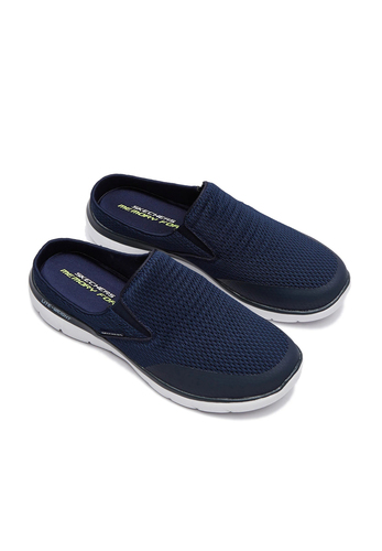 Skechers Sport Herren SUMMITS VINDICATOR Pantolette Slip on 232296 navy