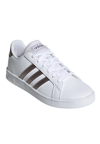 Adidas Grand Court K Kinder Unisex Sneaker weiss EF0101