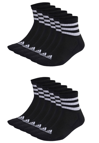 12 Paar adidas C Sportswear MID 12p Mid Cut Socken Unisex Sportsocken 