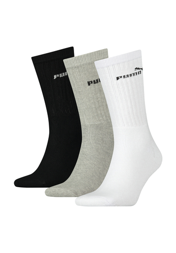 Puma Sportsocken Tennissocken Crew Tennis Socken Unisex 3 Paar 
