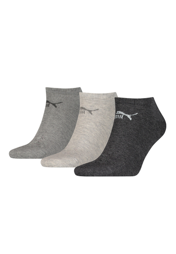 Puma Unisex Sneaker Socken im Retro Design kn�chelhoch f�r Damen Herren 3er Pack 