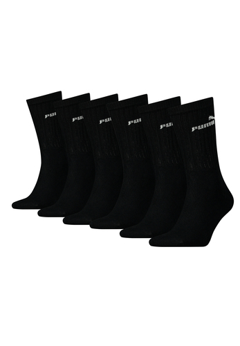 Puma Unisex Crew Tennissocken Sportsocken Socken f�r Damen Herren 6 Paar 