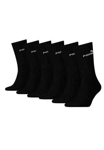 Puma Sportsocken Tennissocken Crew Tennis Socken Unisex f�r Damen und Herren 6 Paar