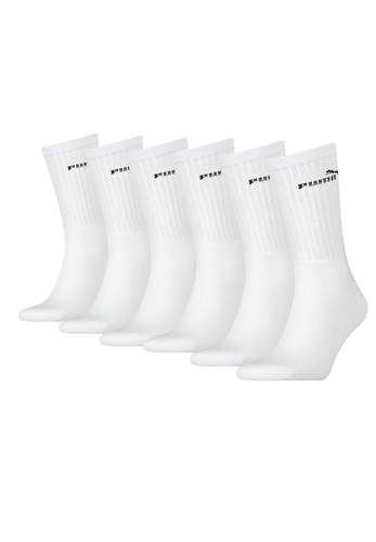 Puma Sportsocken Tennissocken Crew Tennis Socken Unisex f�r Damen und Herren 6 Paar