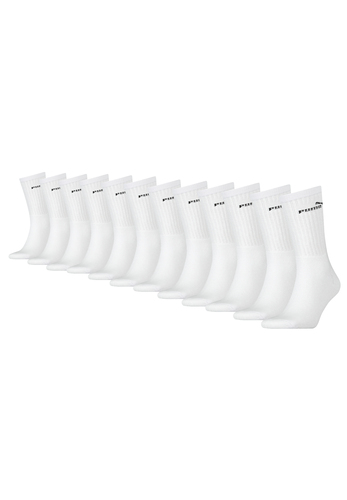 Puma Sportsocken Tennissocken Crew Tennis Socken Unisex f�r Damen und Herren 12 Paar