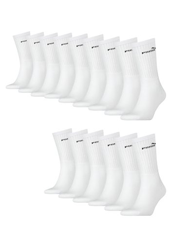Puma Sportsocken Tennissocken Crew Tennis Socken Unisex f�r Damen und Herren 15 Paar