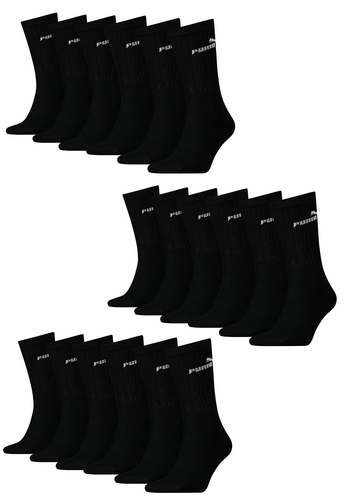 Puma Unisex Crew Tennissocken Sportsocken Socken f�r Damen Herren 18 Paar