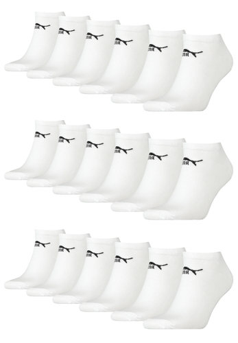 Puma Unisex Sneaker Socken kn�chelhoch f�r Damen Herren 18er Pack