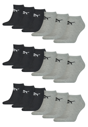 Puma Unisex Sneaker Socken kn�chelhoch f�r Damen Herren 18er Pack