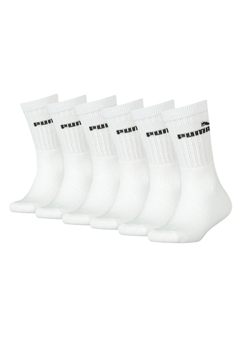 Puma Tennissocken Crew Kinder Tennis Socken Sportsocken Unisex f�r M�dchen und Jungen 6 Paar 