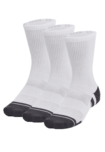 3 Paar Under Armour Performance Tech Crew Sport Socken Unisex 