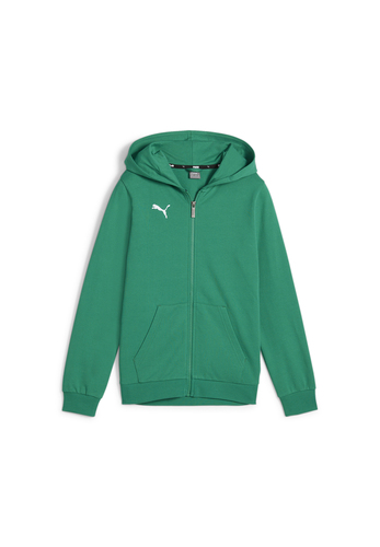 PUMA Kinder teamGOAL Casuals Hooded Jacket Jr Kapuzenjacke 658596 05 gr�n 