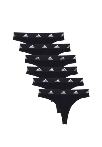 Adidas Sportswear Thong Damen Slip String Unterw�sche 6er Pack