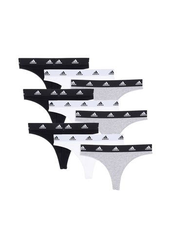 Adidas Sportswear Thong Damen Slip String Unterw�sche 9er Pack
