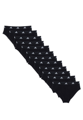 Adidas Sportswear Bikini Damen Slip String Unterw�sche 12er Pack