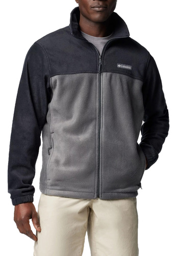 Columbia Steens Mountain Full Zip 2.0 Fleece Jacke grau/schwarz 