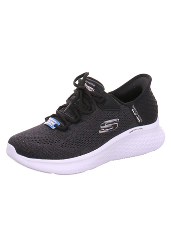 Skechers Skech-Lite Pro-NATURAL BEAUTY Damen Sneaker Slip-in 150012 BKW schwarz 