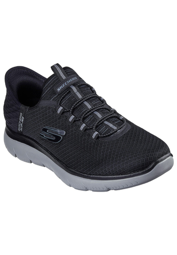 Skechers Sport Herren SUMMITS HIGH RANGE Sneakers Slip ins Vegan 232457 schwarz 