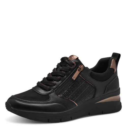 Tamaris Sneaker Damen Low Top Frauen Schuhe Vegan M2372142 Schwarz 