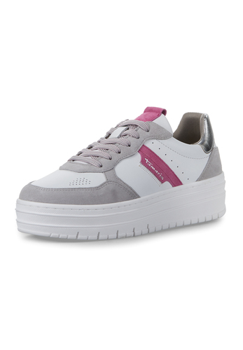 Tamaris Low Top Sneaker 1-23773-43 248 Damen Frauen Schuhe M2377343 grau 