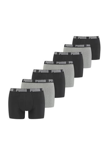 PUMA Basic Herren-Boxershorts Unterhose 7er-Pack