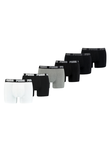 PUMA Basic EVERYDAY Herren Boxershorts Unterhose 6er-Pack