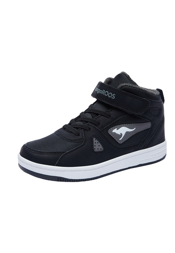 KangaROOS K-CP Kalley II EV High-Top Kinder Unisex Sneaker Warmfutter schwarz